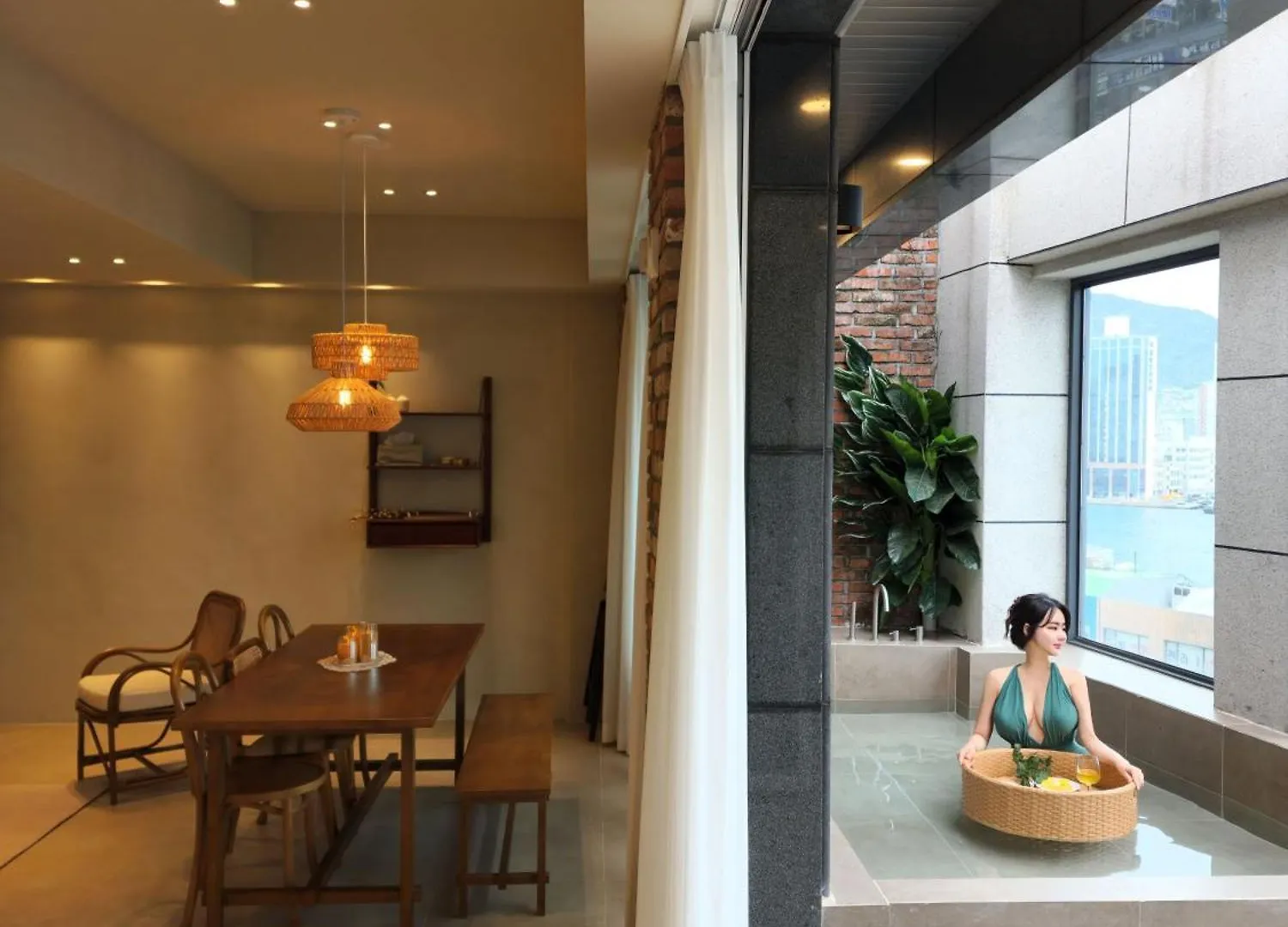 Poolvilla Gaon Busan Sydkorea